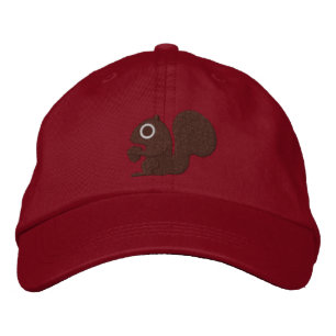 Casquette Brodée Écureuil