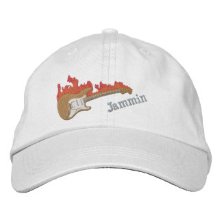 Casquette Brodée Electric Guitar Embroidered Cap