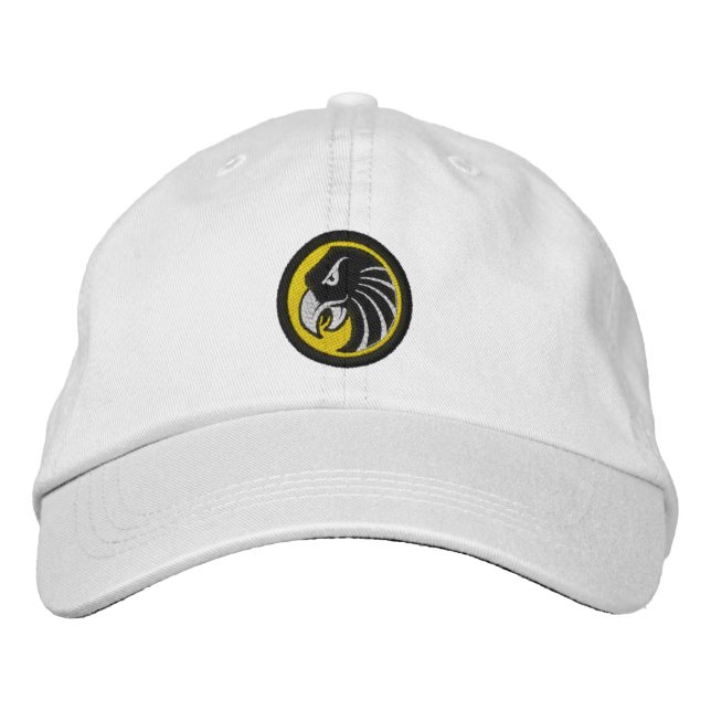 Casquette Brodée Emblème de Hawk Head (Devant)