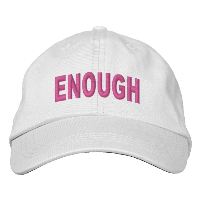 CASQUETTE BRODÉE ENOUGH7 (Devant)