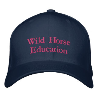 Casquette Brodée Enseignement du Cheval Sauvage