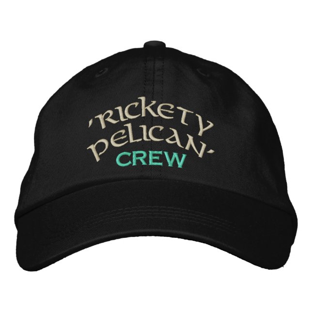 Casquette Brodée Équipage 'Rickety Pelican' (Devant)