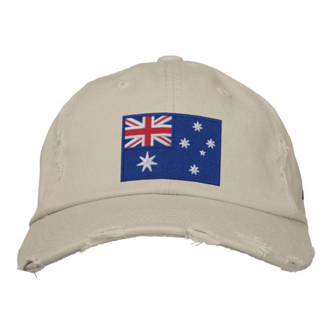 Casquette Brodée Équipe Australie 2012 (Devant)
