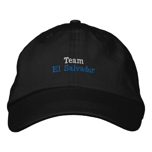 Casquette Brodée Équipe Salvador (Devant)