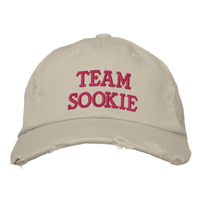CASQUETTE BRODÉE ÉQUIPE SOOKIE (Devant)