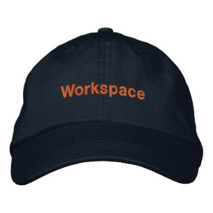 Casquette Brodée Espace de travail Imprimé bloc 2 Police Lovely and