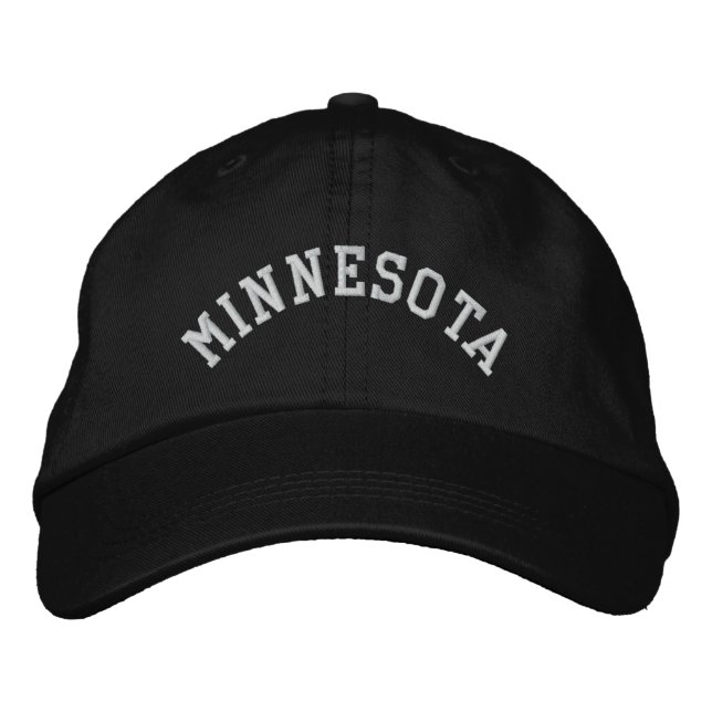 Casquette Brodée État du Minnesota brodé (Devant)