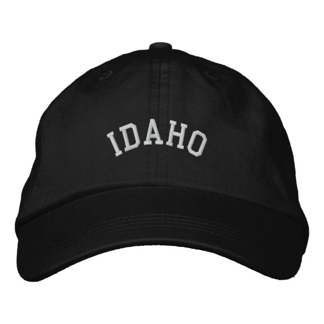Casquette Brodée État Idaho brodé (Devant)