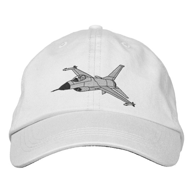 CASQUETTE BRODÉE F-16 (Devant)