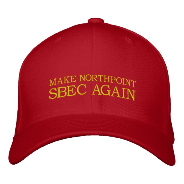 Casquette Brodée Faites North Point SBEC encore ! (Devant)