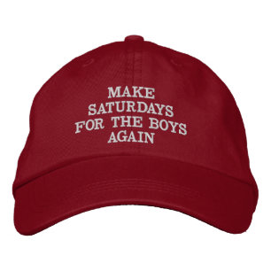 CASQUETTE BRODÉE FAITES SAMEDI POUR LES GARÇONS ENCORE !