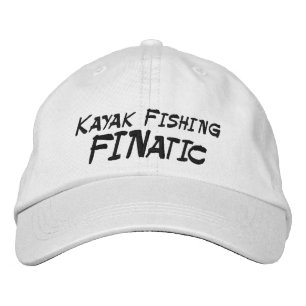Casquette Brodée Fanatique de pêche Kayak