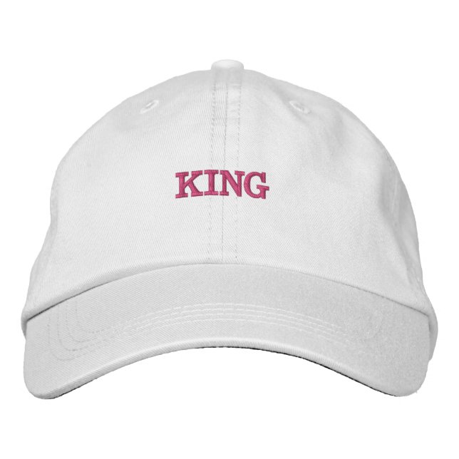 Casquette Brodée Fantastic KING Hommes femme's beau Visor-Casquette (Devant)