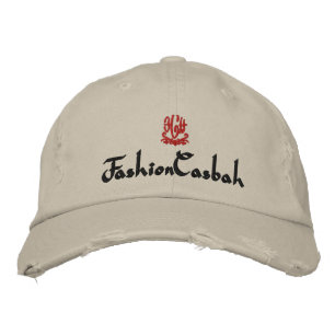 Casquette Brodée FashionCasbah Stone