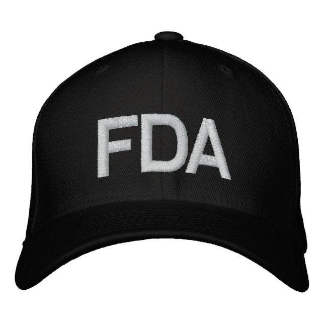 CASQUETTE BRODÉE FDA (Devant)