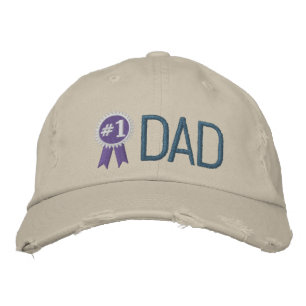 Casquette Brodée Fête des pères personnalisée / Père d'anniversaire