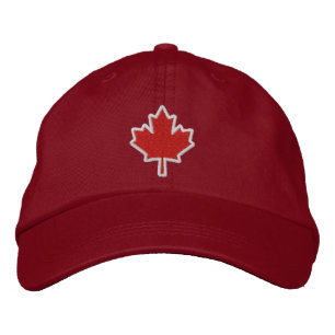 Casquette Brodée Feuille d'érable brodée au Canada