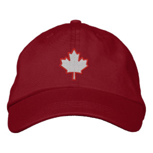 Casquette Brodée Feuille d'érable brodée au Canada