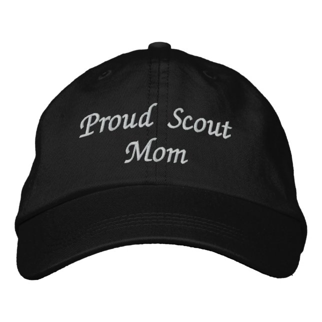 Casquette Brodée Fier ScoutMom (Devant)