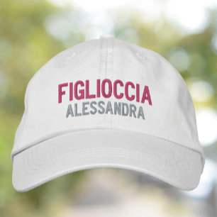 Casquette Brodée Figlioccia (filleule) personnalisée