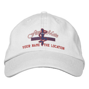 Casquette Brodée FIRST MATE Nom du bateau personnalisable Votre nom