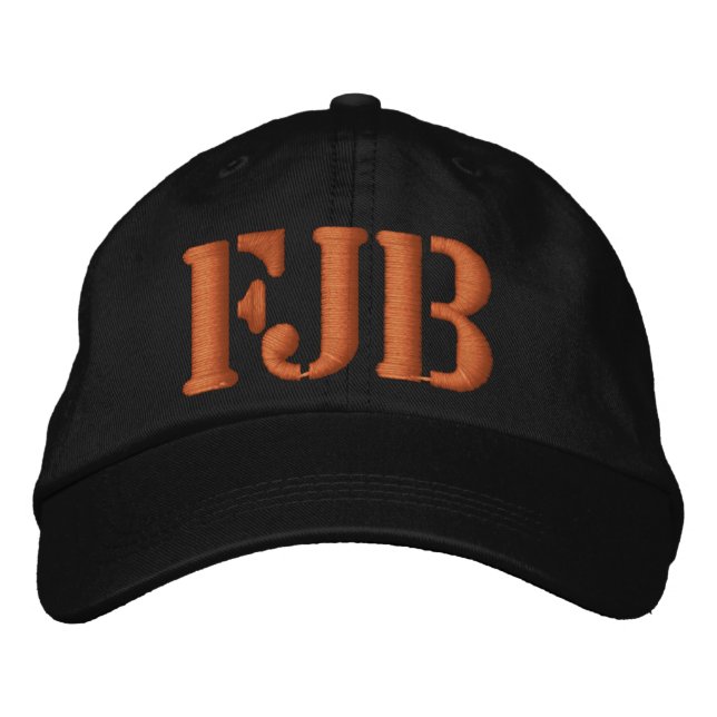 CASQUETTE BRODÉE FJB (Devant)