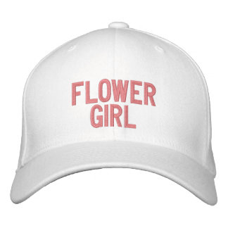 Casquette Brodée Fleur fille