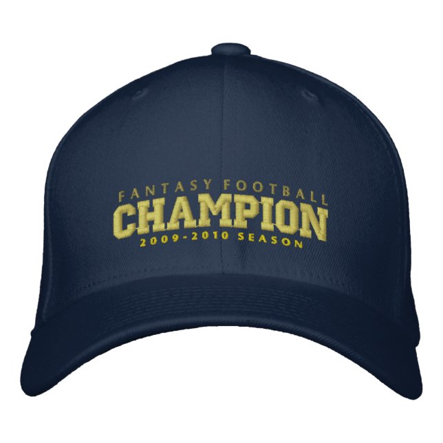 Casquette Brodée Football Imaginaire 2009-2010 Champs (Devant)