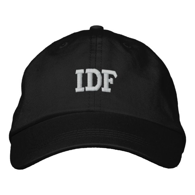 CASQUETTE BRODÉE FORCE ISRAÉLIENNE DE DÉFENSE (Devant)