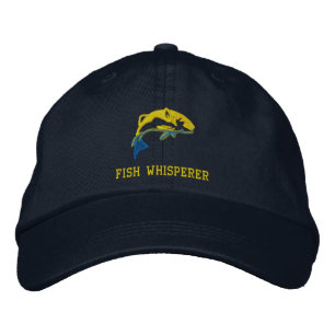 Casquette Brodée Funny Fish whisperer Pêcheurs
