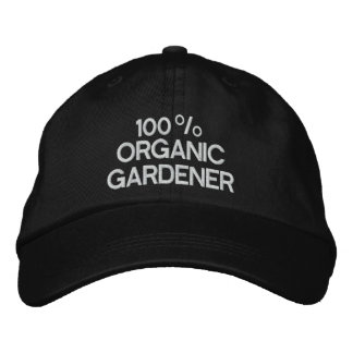 Casquette Brodée Gardener 100% bio