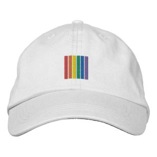 Casquette Brodée Gay Rainbow Pride Drapeaux