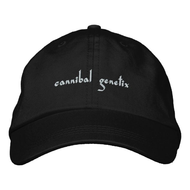 Casquette Brodée génétix cannibale (Devant)
