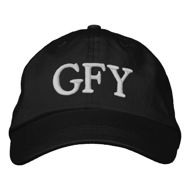 CASQUETTE BRODÉE GFY SELF ELO (Devant)