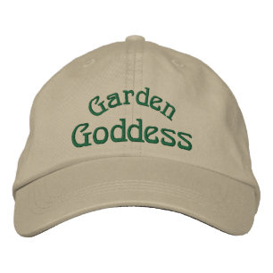 Casquette Brodée Goddess du jardin Funny