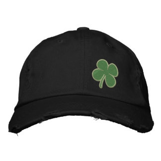 Casquette Brodée Gold Four Leaf Clover St. Patricks - PERSONNALISAB