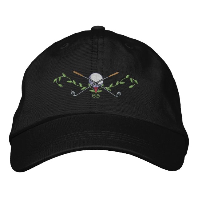 Casquette Brodée Golf Crest (Devant)