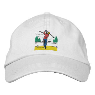 Casquette Brodée Golfeur à balancer cadeau personnalisé sur classiq