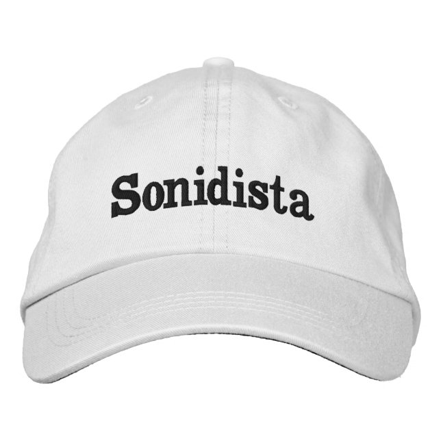 Casquette Brodée Gorra Sonidista (Devant)