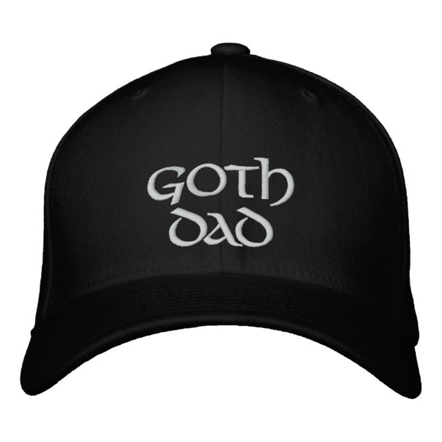 CASQUETTE BRODÉE GOTH DAD (Devant)