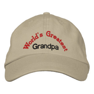 Casquette Brodée Grand-père du monde