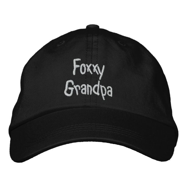 Casquette Brodée Grand-père Foxxy (Devant)