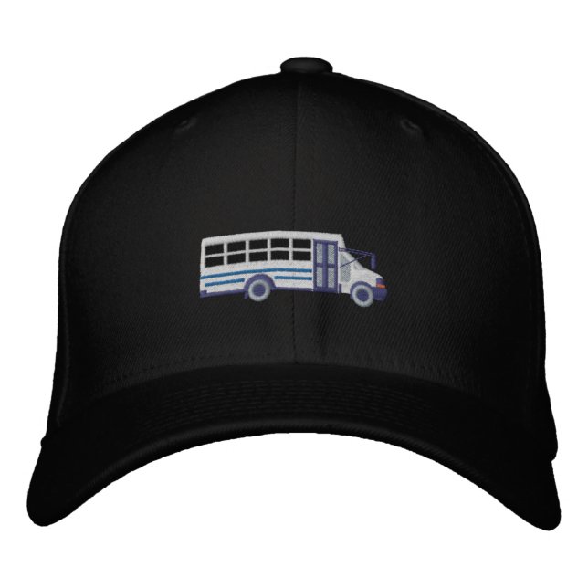 Casquette Brodée Grande broderie de mini navette faite sur commande (Devant)