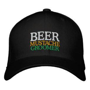CASQUETTE BRODÉE GROUPE BIÈRE MUSTACHE