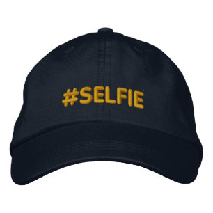 Casquette Brodée Hashtag Selfie