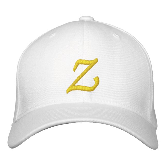 Casquette Brodée Hat de camionneur haut de gamme Z (Devant)