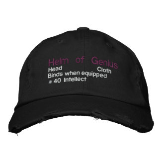 Casquette Brodée Helm of Genius