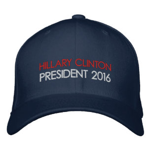 Casquette Brodée HILLARY CLINTON Président 2016
