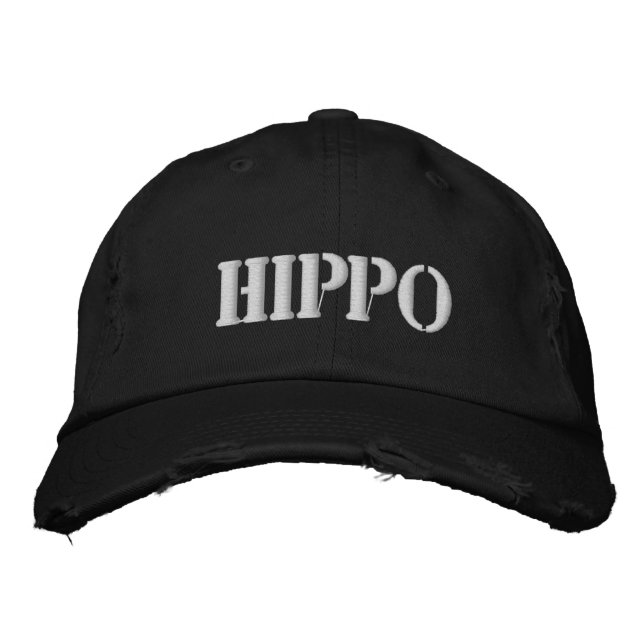 CASQUETTE BRODÉE HIPPO (Devant)