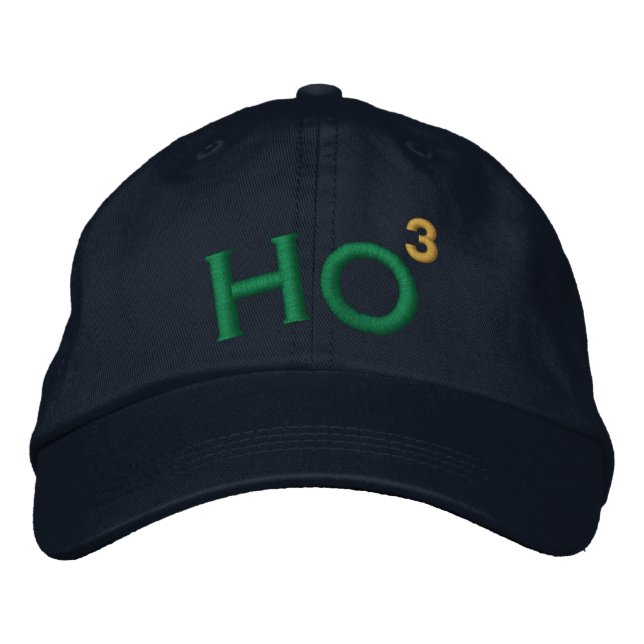 Casquette Brodée Ho Ho Ho (Devant)